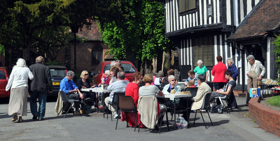 Refreshments at the Trust School