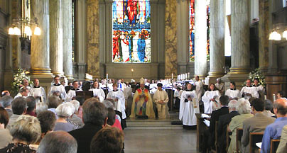 Inside Catherdral